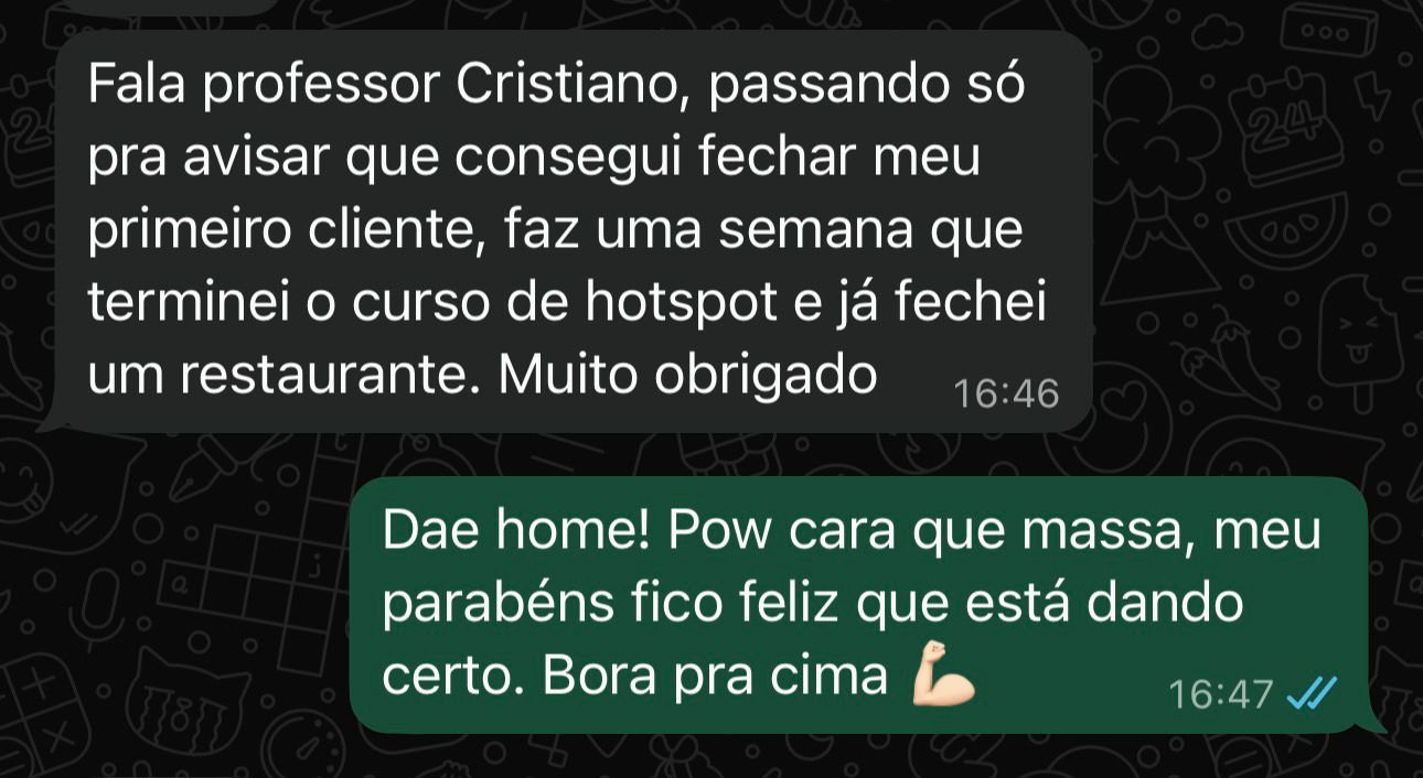 Depoimento real de aluno